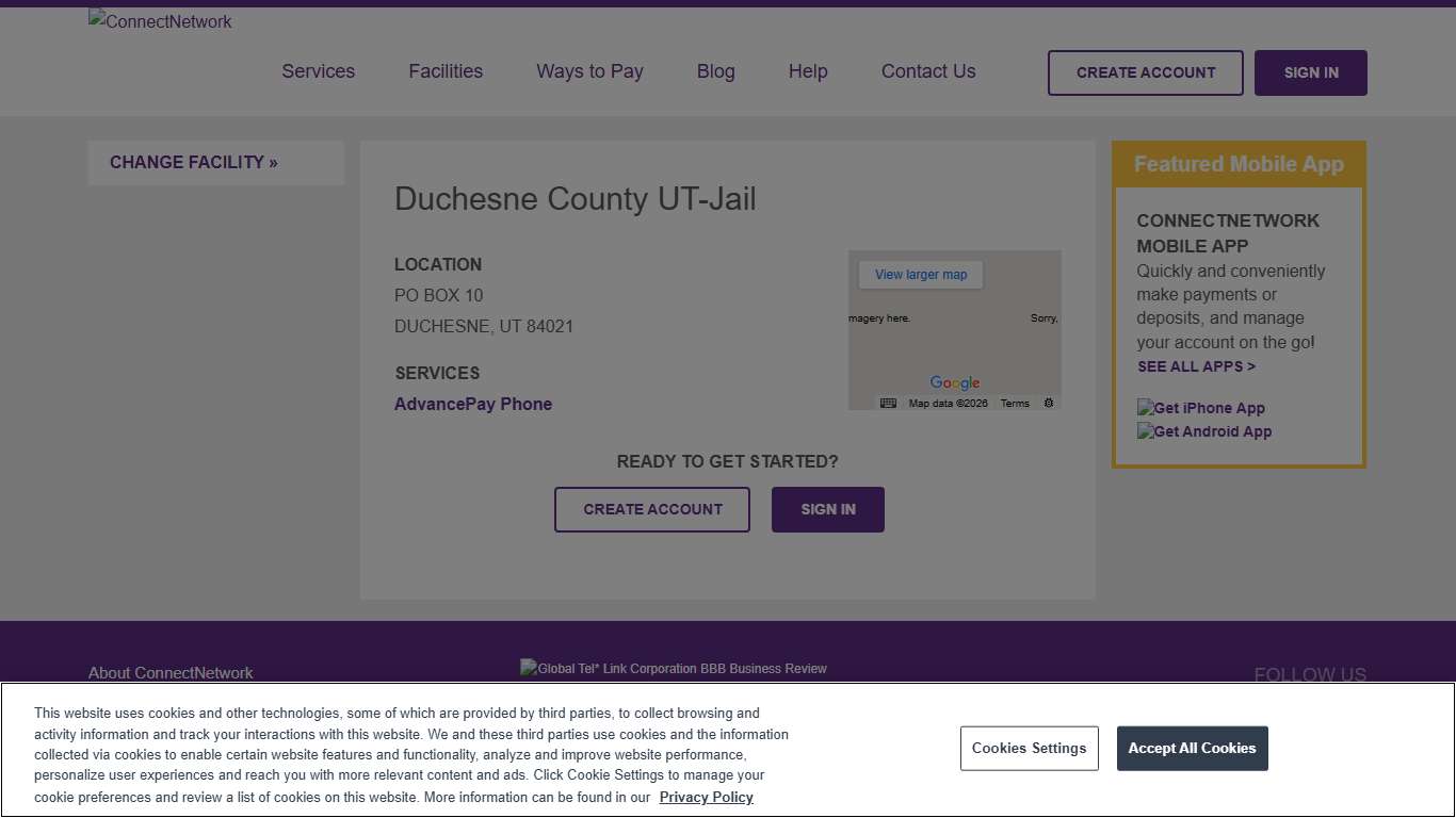 Duchesne County UT-Jail ConnectNetwork